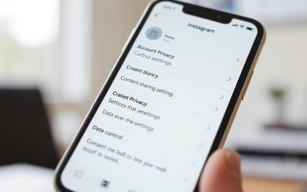 Instagram privacy settings