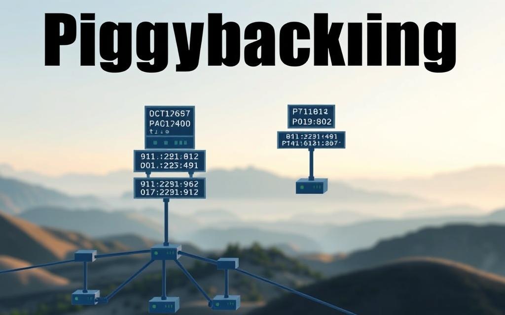 piggybacking in TCP/IP