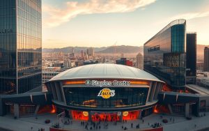 where is the staples center located